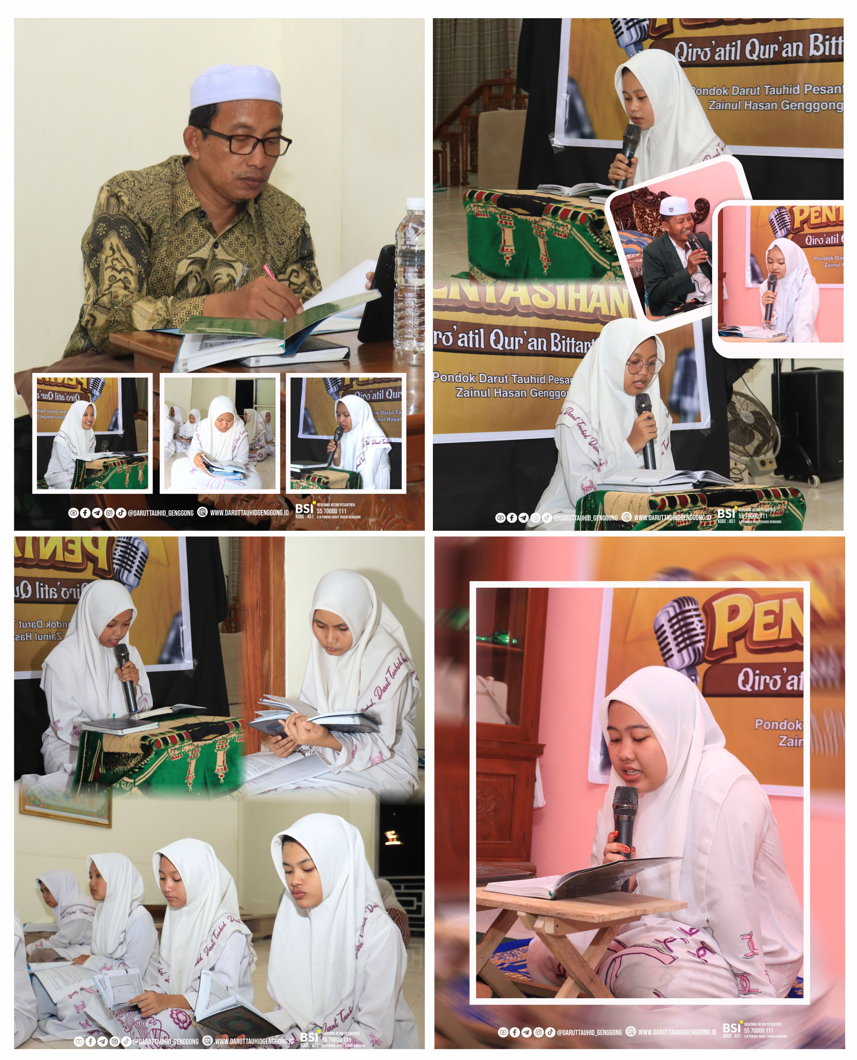 UJIAN PENTASIHAN PROGRAM TAKHASSUS AL-QUR’AN BIT TARTIL